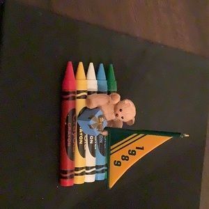 Crayola Crayon Bright Journey ornament